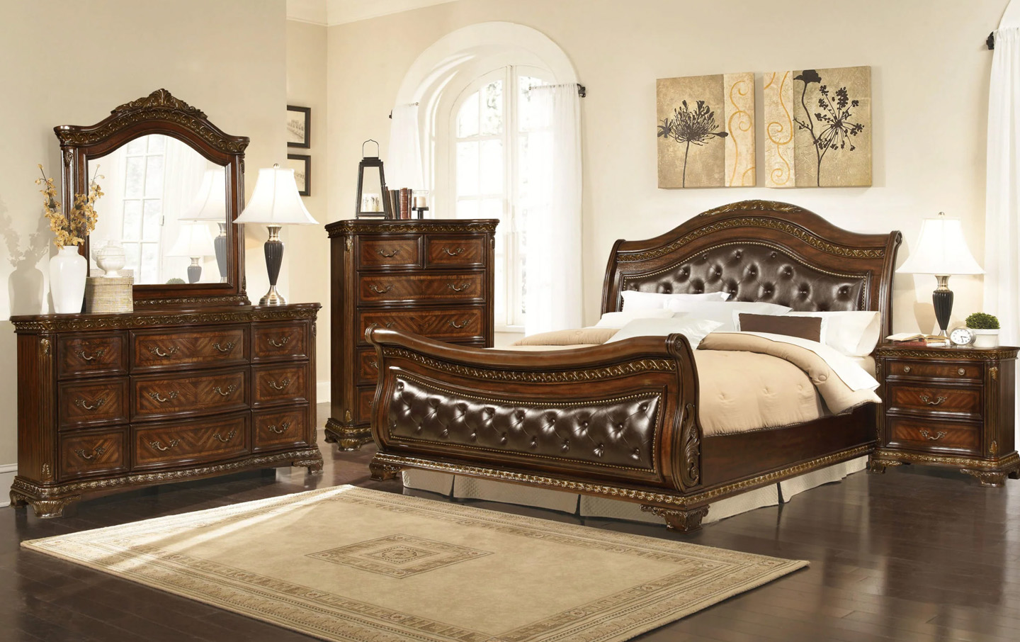 King Arthur Dresser & Mirror