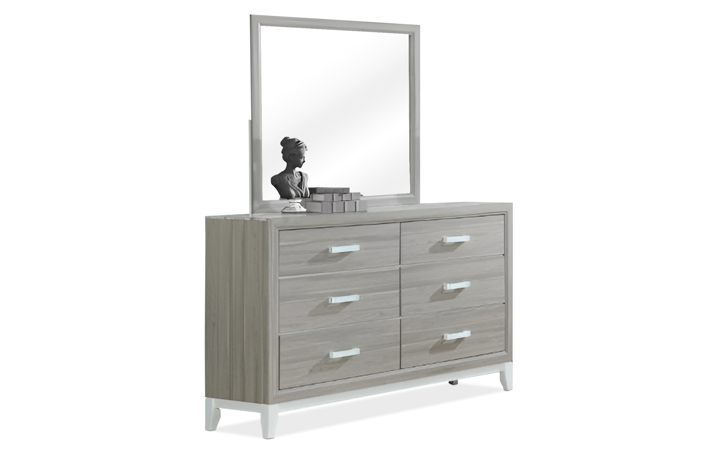 white dresser black friday Jacqui Large 4-Drawer Dresser